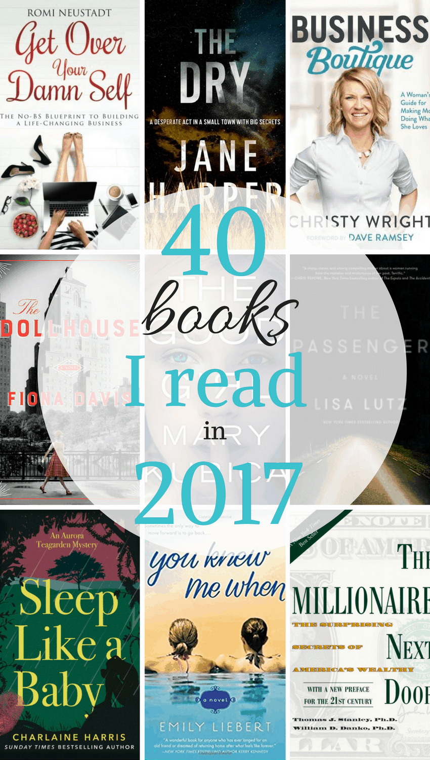 The 40 Books I Read in 2017 - Unexpectedly Domestic