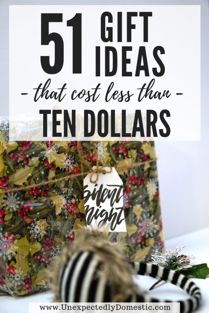 10 Holiday Gift Ideas Under $10