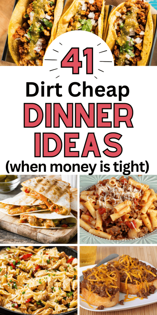 40+ Dirt Cheap Meals (w/ Meal Plan!) To Make When You're On A Budget