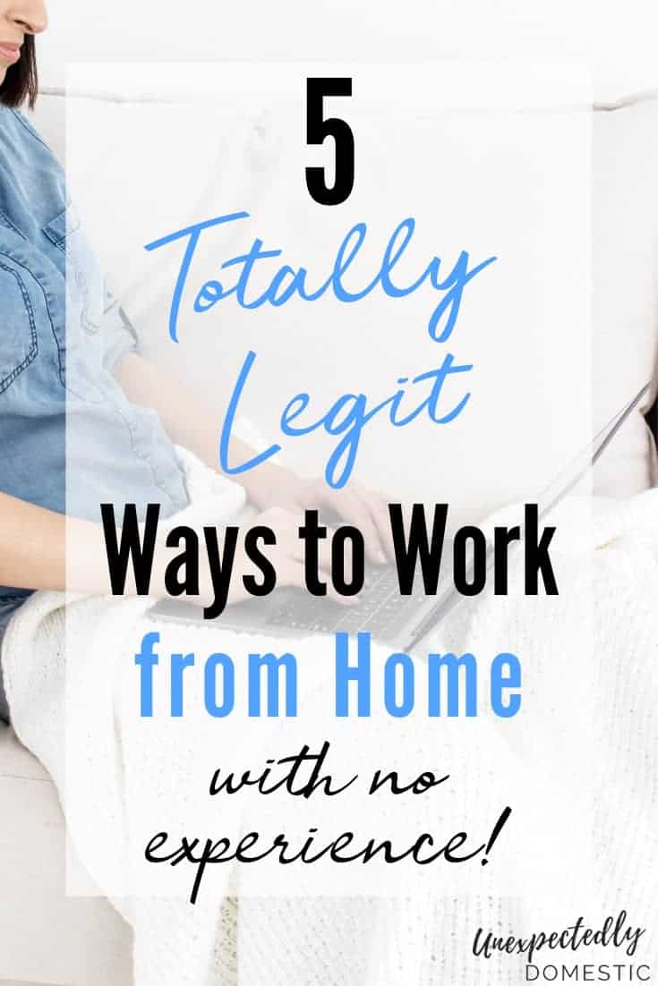 5 Ways to Make Money From Home With No Experience (+ the resources to get started!)