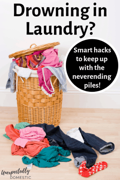 Overwhelmed by Laundry? 17 Tricks to Shrink Your Laundry Pile Faster