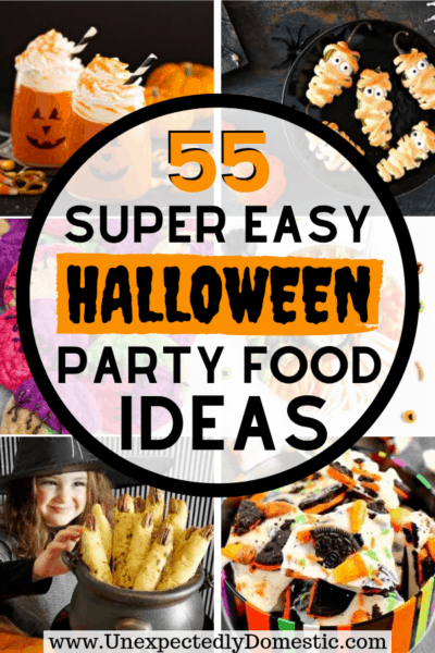 55 Easy Halloween Party Food Ideas That Everyone Will Love