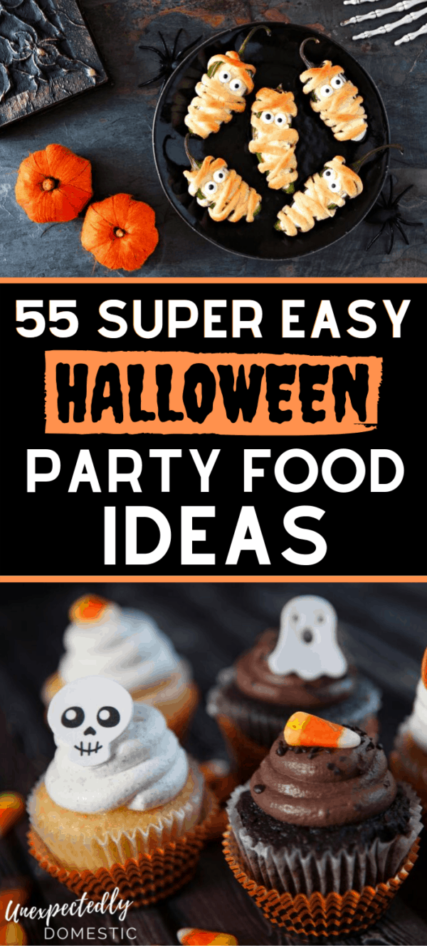 55 Easy Halloween Party Food Ideas That Everyone Will Love