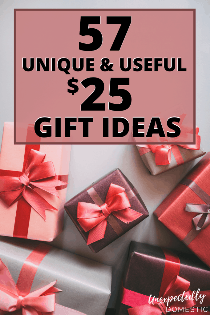 57 Creative & Unique Gift Ideas Under $25 that People Will Love