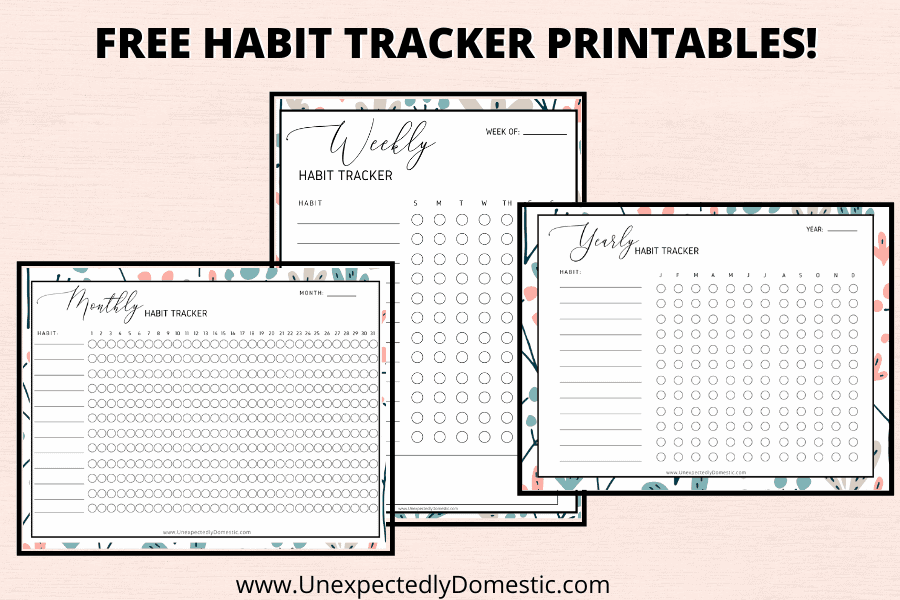 101 Habit Tracker Ideas to Improve Your Life ⋆ The Petite Planner