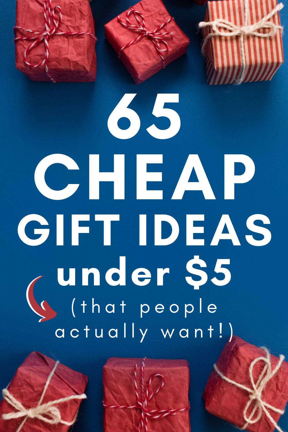 Christmas Gifts Under 5 Dollars