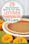 What To Do With Leftover Pumpkin Pie Filling: 29 DELICIOUS Recipes