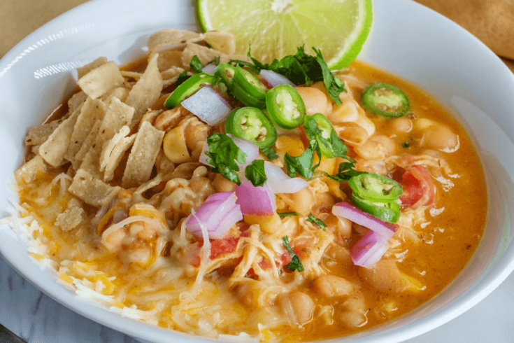 5-Ingredient White Chicken Chili Recipe