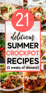 21 Delicious Summer Slow Cooker Recipes (to keep your kitchen cool!)