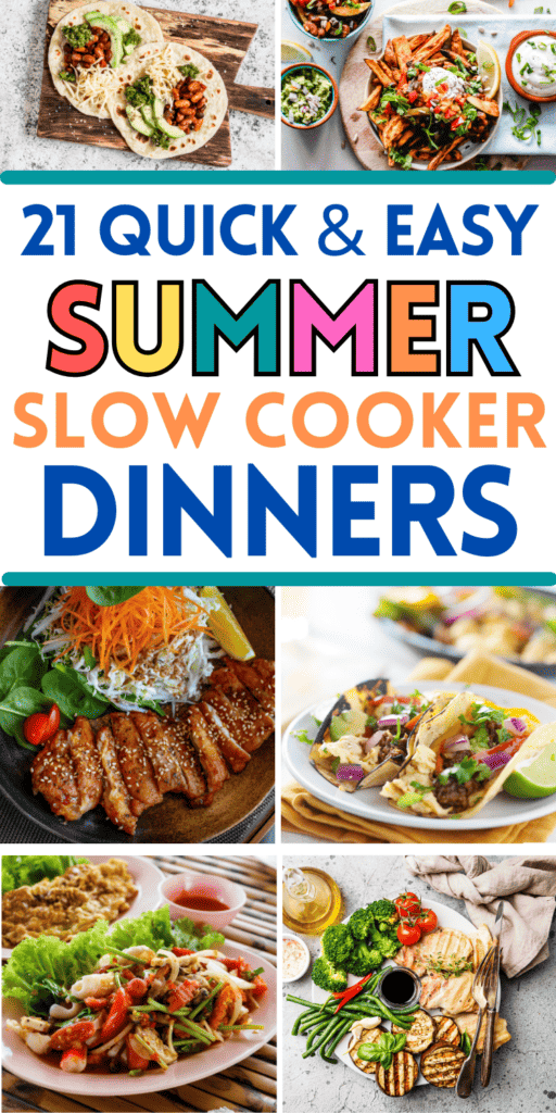 21 Delicious Summer Slow Cooker Recipes (to keep your kitchen cool!)