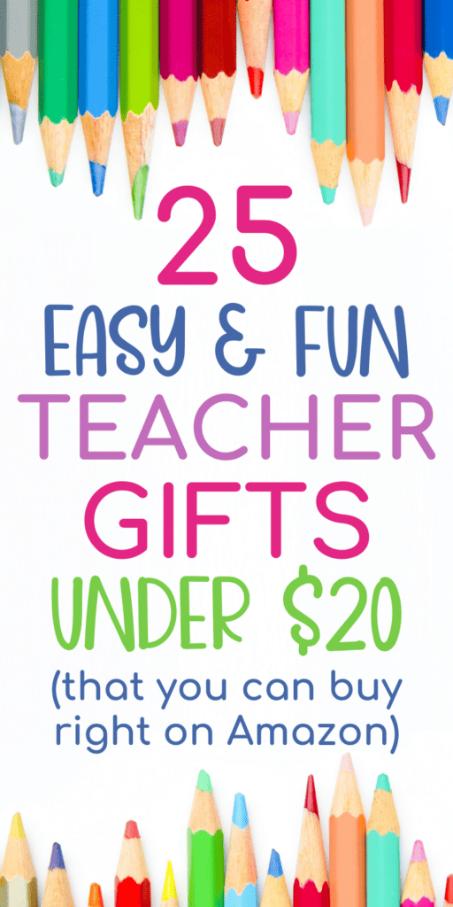 25 Inexpensive Small Teacher Gifts Under $20 (that they’ll actually ...