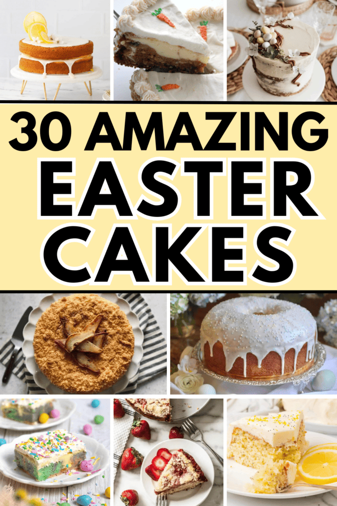 30 Fun Easter Cake Ideas To Sweeten Your Celebration