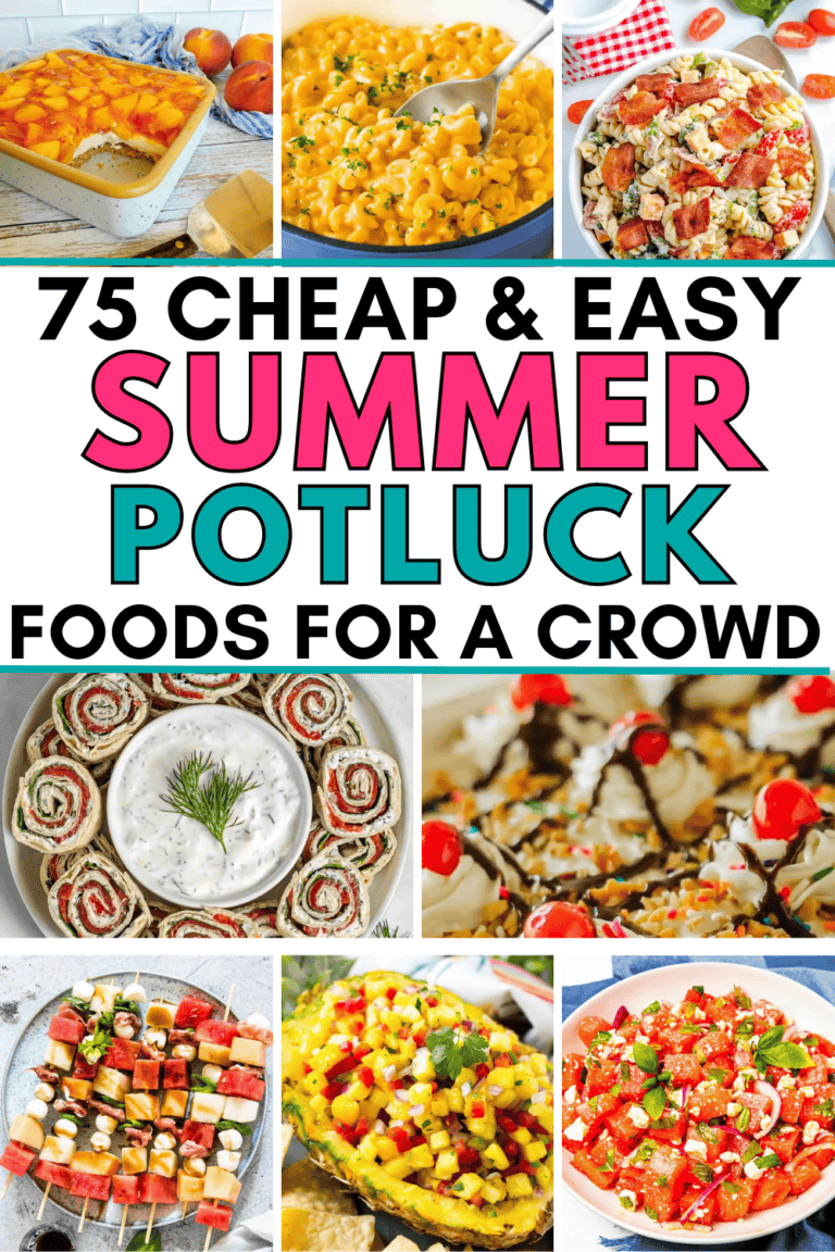 75 Fun Summer Potluck Dishes that Everyone Loves