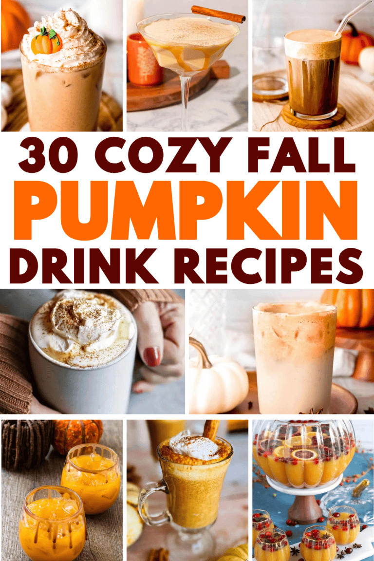 30 Cozy Fall Pumpkin Drinks You Can Make at Home