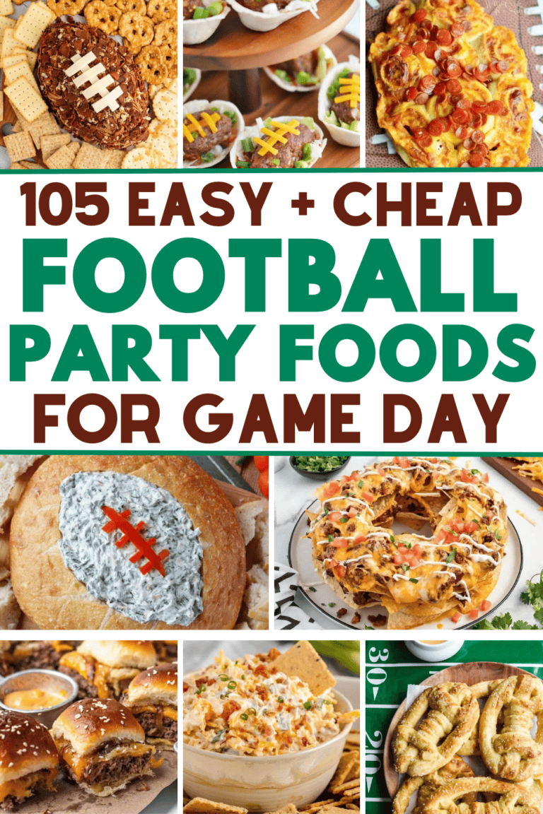 105 Fun Football Party Food Ideas for the Ultimate Game Day Feast