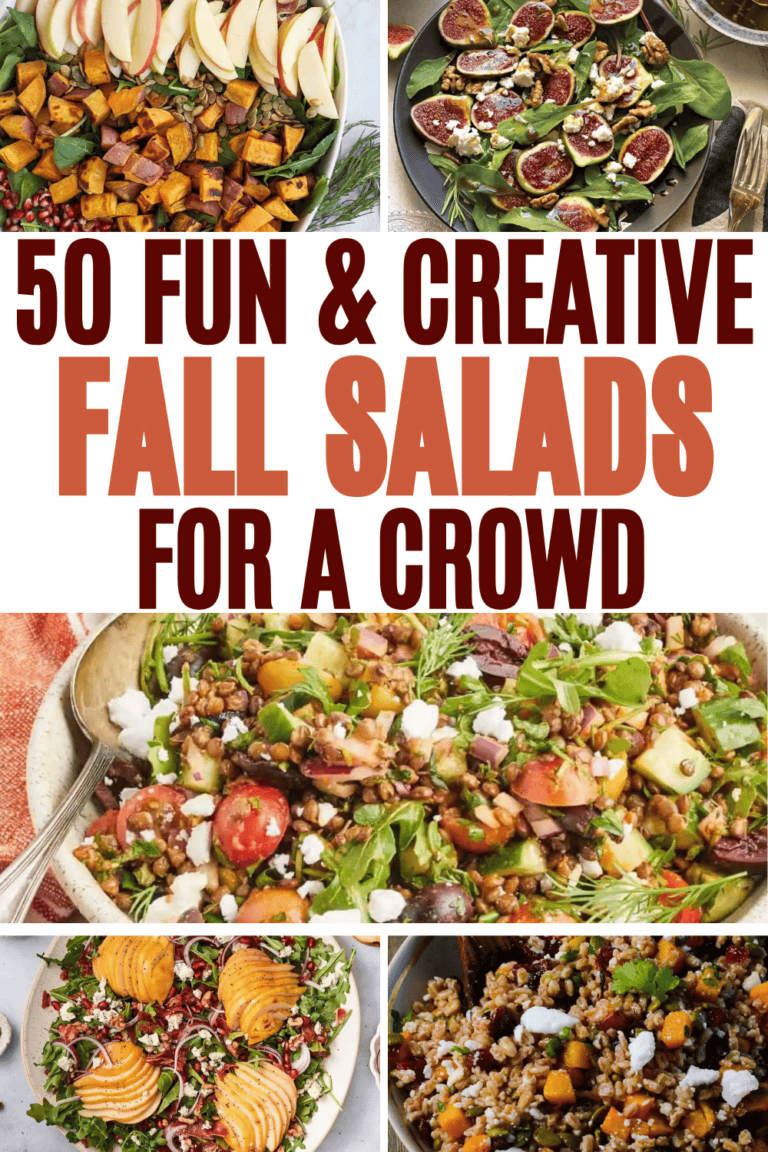 50 Best Fall Salad Recipes with Seasonal Autumn Flavors