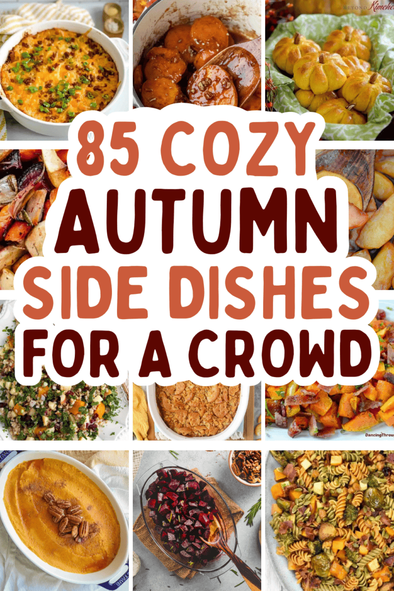 85 Cozy Fall Side Dishes to Celebrate the Season