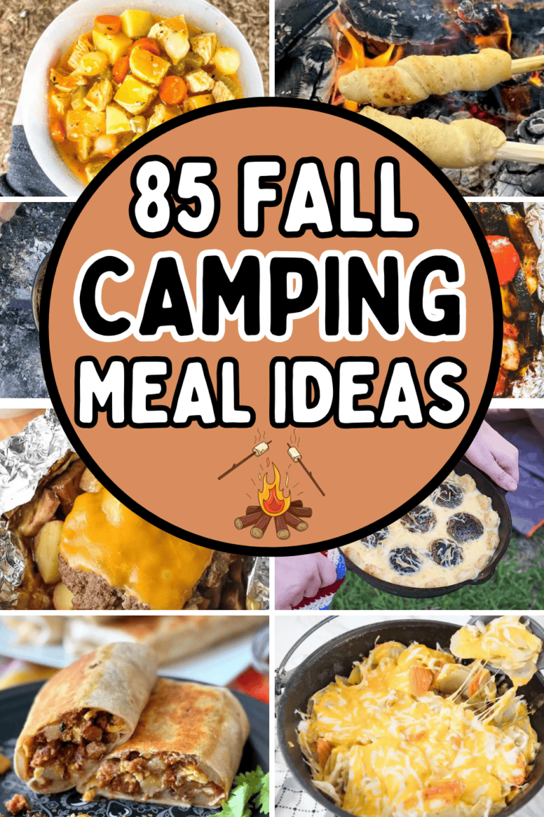 85 Fun Fall Camping Meals to Fuel Your Outdoor Adventures