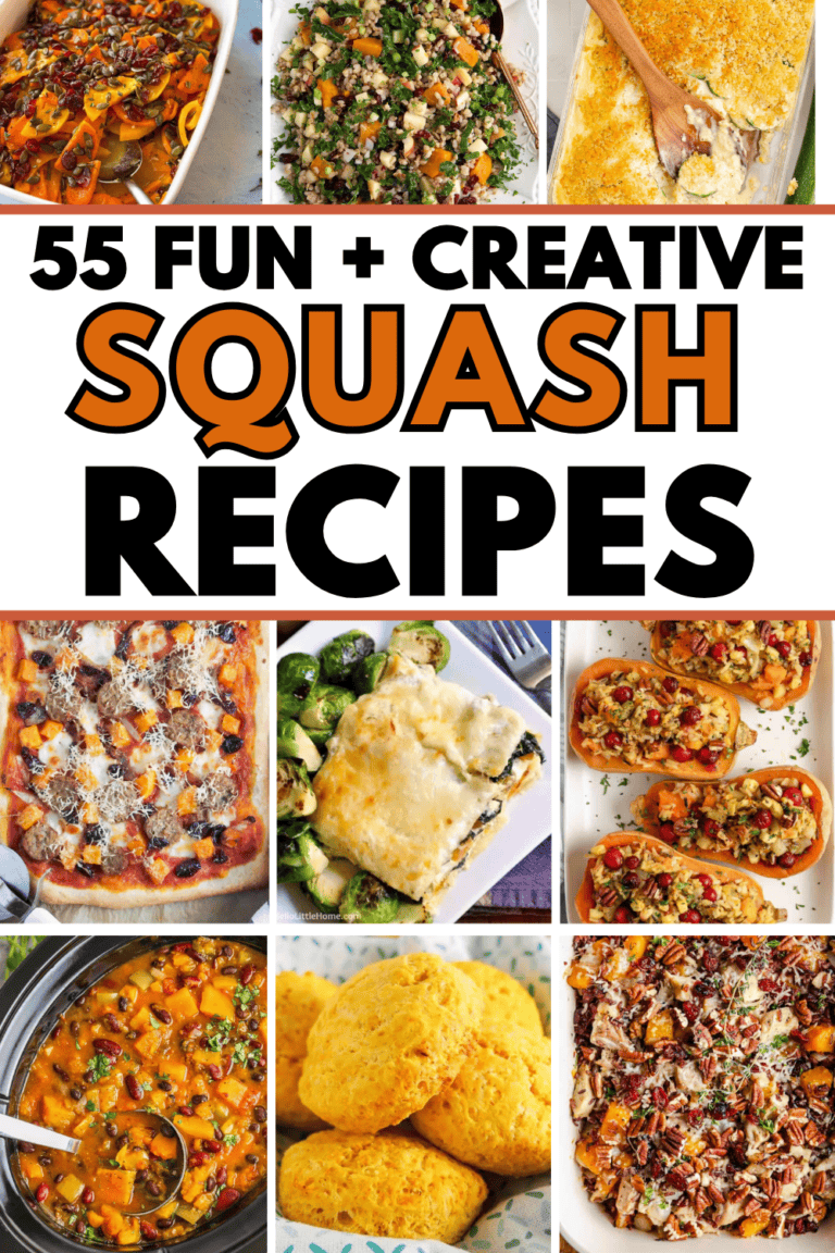 55 Best Squash Recipes (fun and unique ways to use it!)