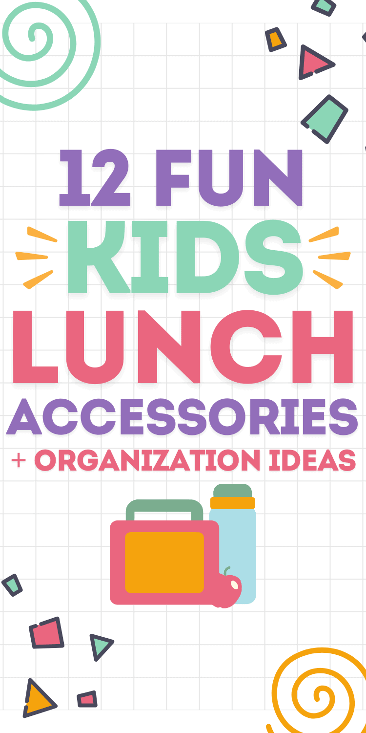 The best kids lunch box accessories and organization ideas! Make back to school lunch packing easier and eco-friendly with fun school lunch containers and bento box accessories for kids. Easy school lunch ideas for picky eaters, cold school lunch ideas for kids, kids lunch box meals, lunch box organization, kids school lunch box containers aesthetic, bento accessories organization, kids lunch recipes, lunch meal prep ideas, balanced meals for fussy eaters, healthy lunch box ideas for kids.